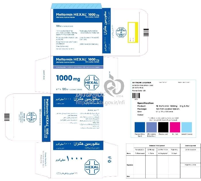متفورمین هگزال